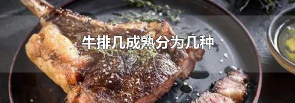牛排几成熟分为几种