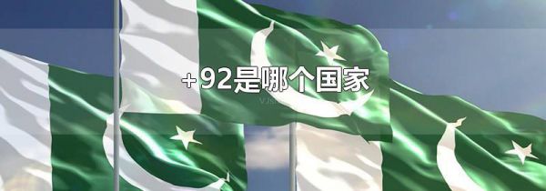 +92是哪个国家