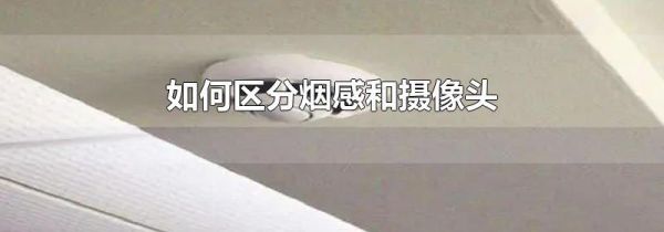 如何区分烟感和摄像头