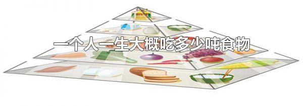 一个人一生大概吃多少吨食物