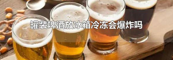 罐装啤酒放冰箱冷冻会爆炸吗