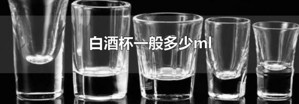 白酒杯一般多少ml