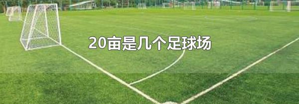 20亩是几个足球场