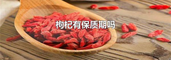 枸杞有保质期吗