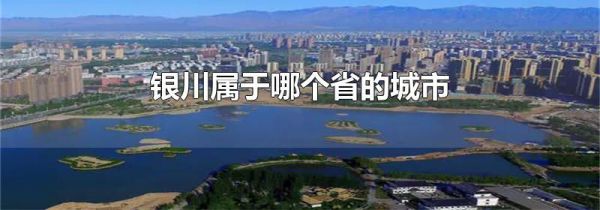银川属于哪个省的城市