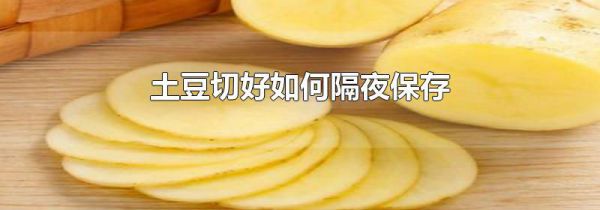 土豆切好如何隔夜保存
