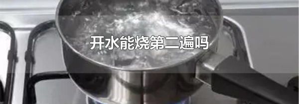 开水能烧第二遍吗
