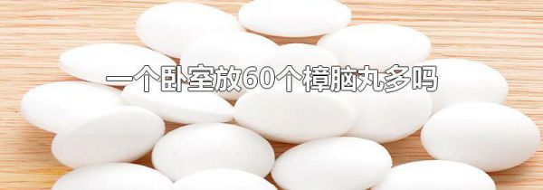 一个卧室放60个樟脑丸多吗
