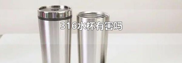 316水杯有害吗