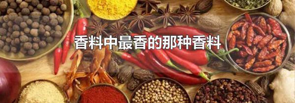 香料中最香的那种香料