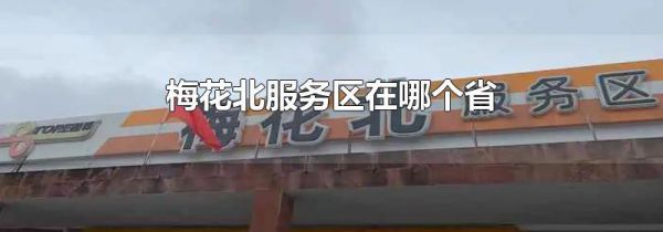 梅花北服务区在哪个省