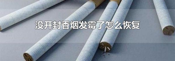 没开封香烟发霉了怎么恢复
