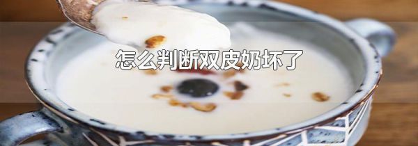 怎么判断双皮奶坏了