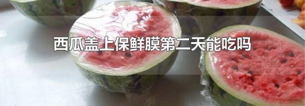 西瓜盖上保鲜膜第二天能吃吗