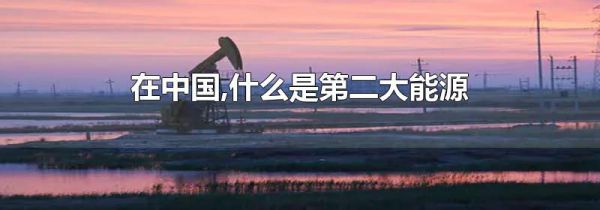 在中国,什么是第二大能源