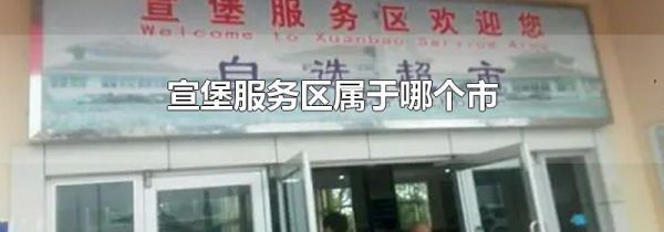 宣堡服务区属于哪个市