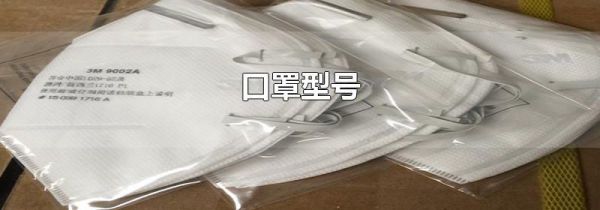 口罩型号