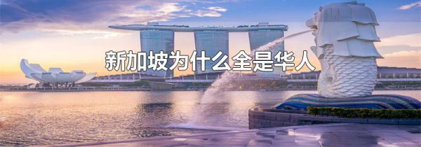 新加坡为什么全是华人