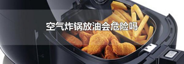 空气炸锅放油会危险吗
