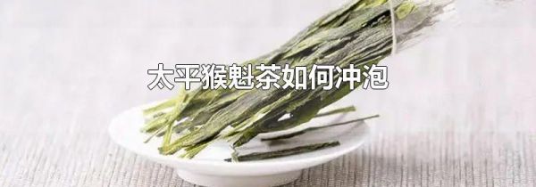 太平猴魁茶如何冲泡