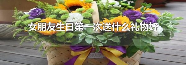 女朋友生日第一次送什么礼物好