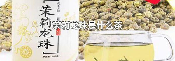 茉莉龙珠是什么茶
