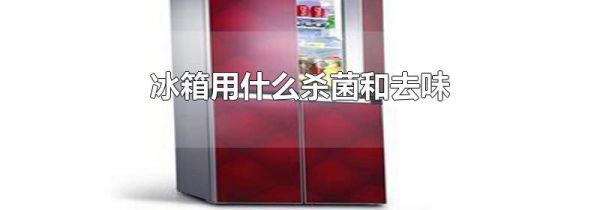 冰箱用什么杀菌和去味
