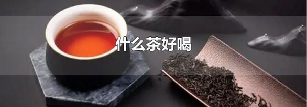 什么茶好喝
