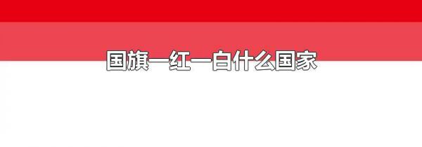 国旗一红一白什么国家