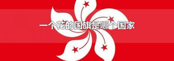 一个花的国旗是哪个国家