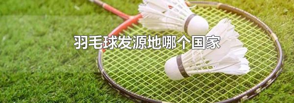 羽毛球发源地哪个国家