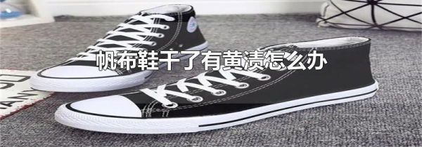 帆布鞋干了有黄渍怎么办