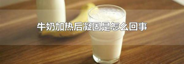 牛奶加热后凝固是怎么回事
