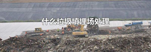 什么垃圾填埋场处理