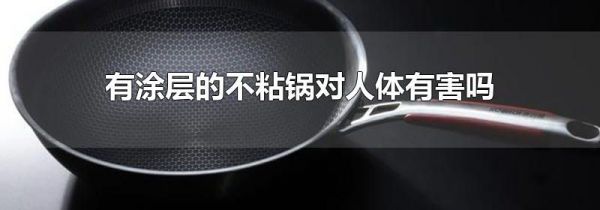 有涂层的不粘锅对人体有害吗