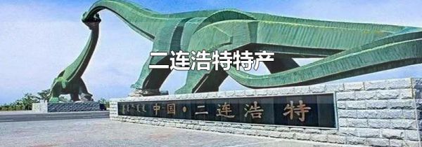 二连浩特特产