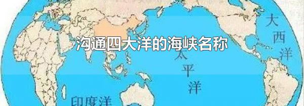 沟通四大洋的海峡名称