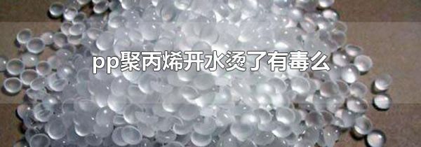 pp聚丙烯开水烫了有毒么
