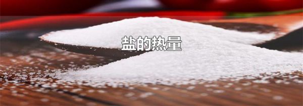 盐的热量