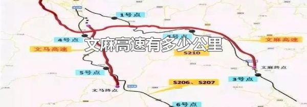 文麻高速有多少公里