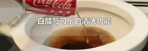 白醋与可乐的清洗功能