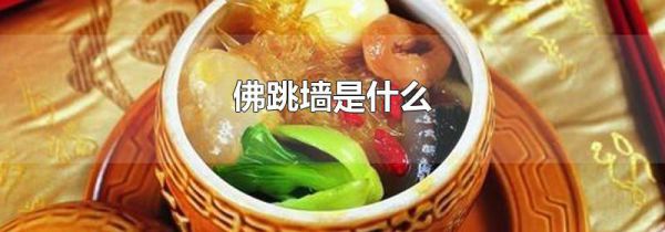 佛跳墙是什么