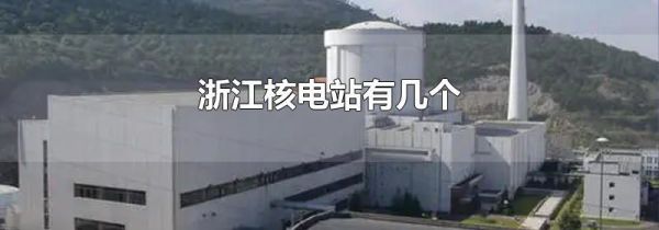 浙江核电站有几个