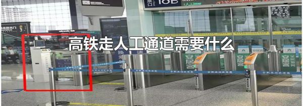 高铁走人工通道需要什么