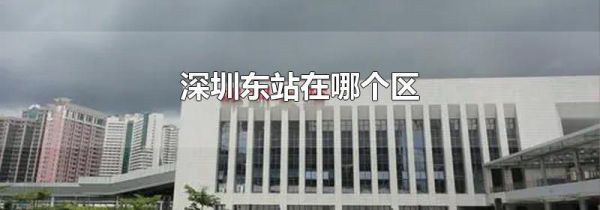 深圳东站在哪个区