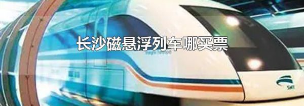 长沙磁悬浮列车哪买票
