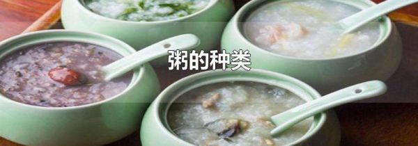 粥的种类