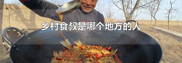 乡村食叔是哪个地方的人