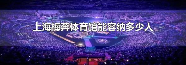 上海梅奔体育馆能容纳多少人