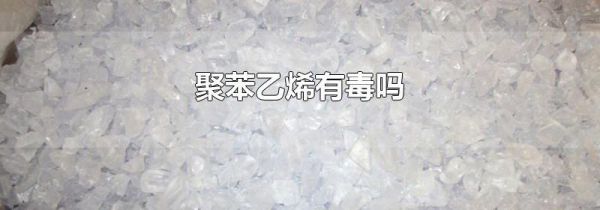 聚苯乙烯有毒吗